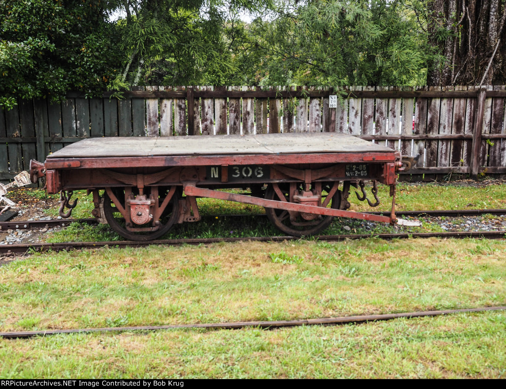 N 306 flat car at Shantytown Heritage Park